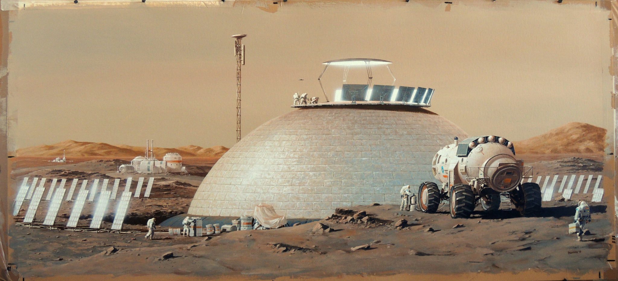 Habitat Martien Dome