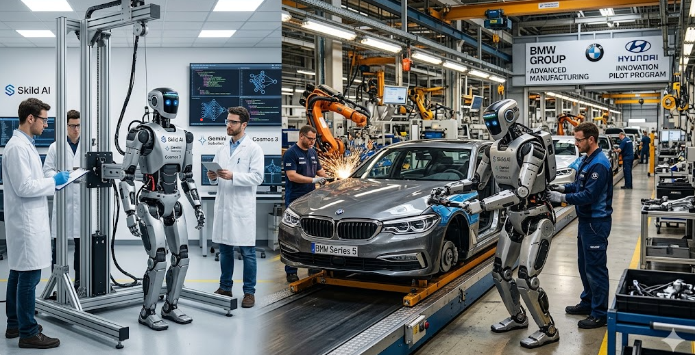 Robots humanoïdes Gemini