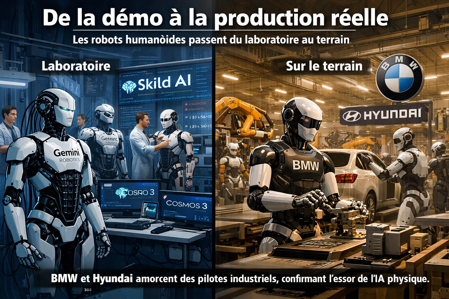 Robots humanoïdes ChatGPT