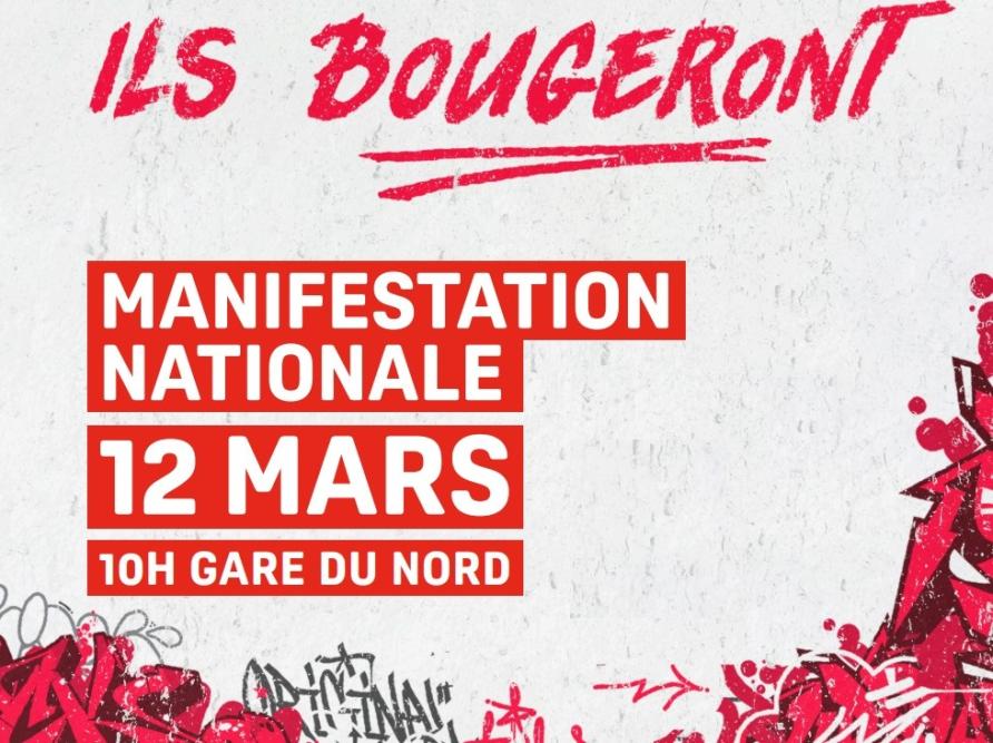 Manifestation nationale 12 mars 2026